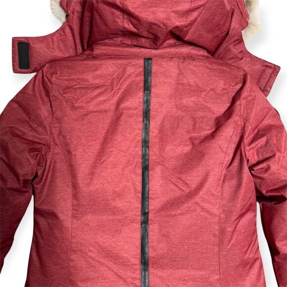NEW Triple F.A.T. Goose Down Fur Hood Jacket SIZE XS Winter Maroon Coat NWT $550 - Picture 14 of 16